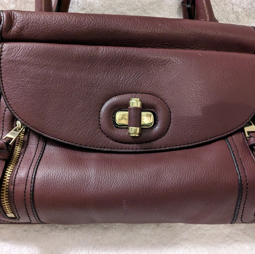 Vintage Etienne Aigner Leather Purse Satchel - Picture 3 of 15
